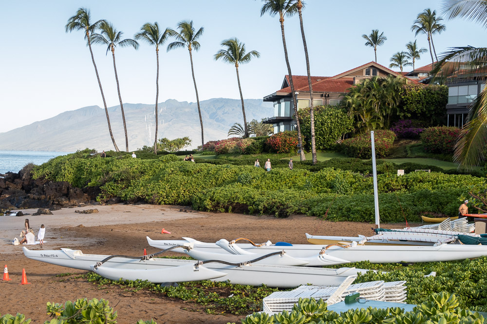 Outrigger canoe experience in Maui