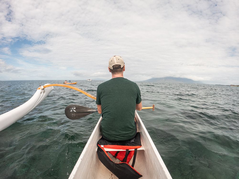 Outrigger Canoe at Fairmont Kea Lani in Maui