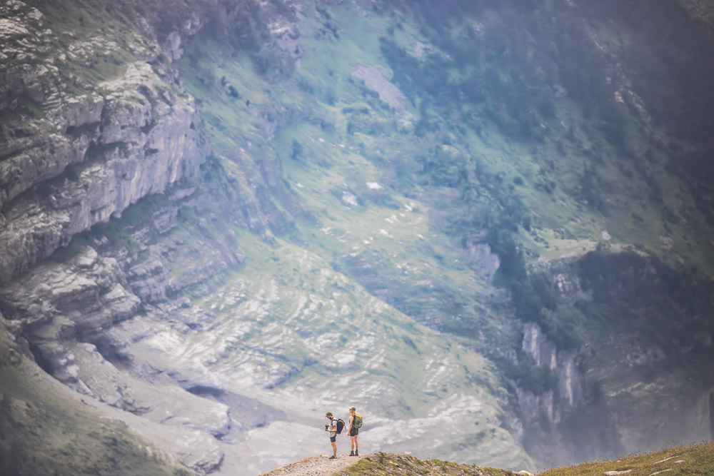 The train journey to the top of Jungfraujoch, Switzerland