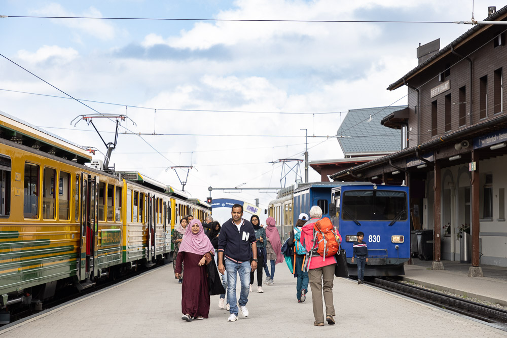 Kleine Scheidegg train station