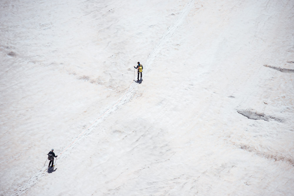 The train journey to the top of Jungfraujoch, Switzerland