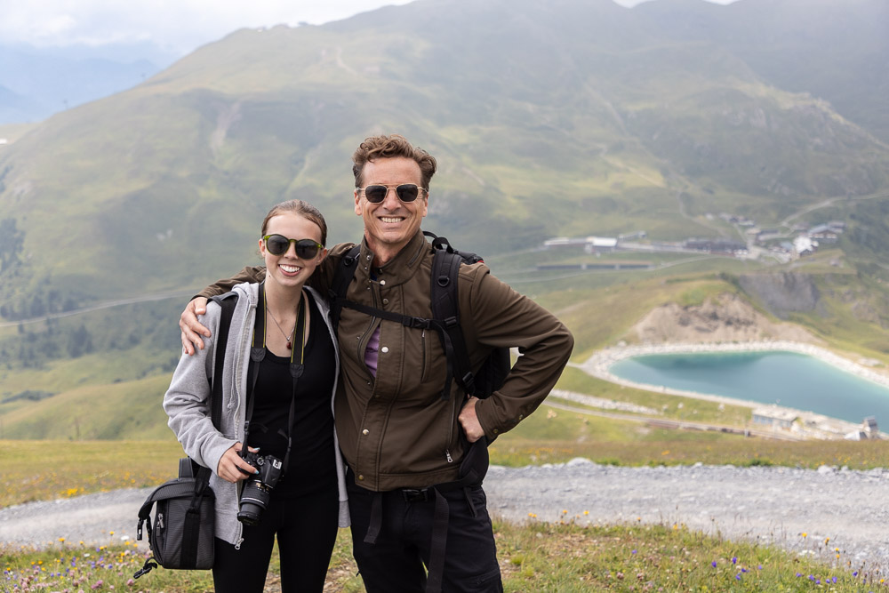 The train journey to the top of Jungfraujoch, Switzerland