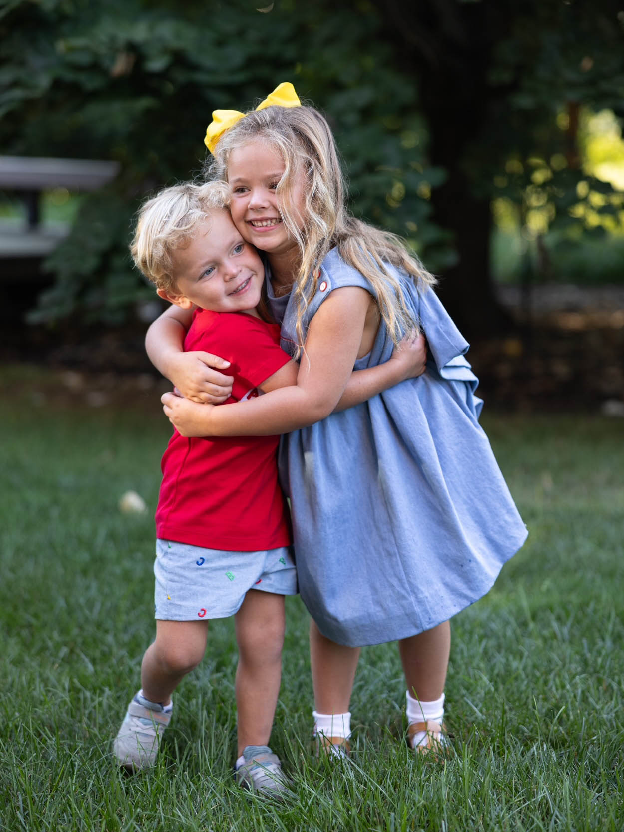 Charlotte starts kindergarten