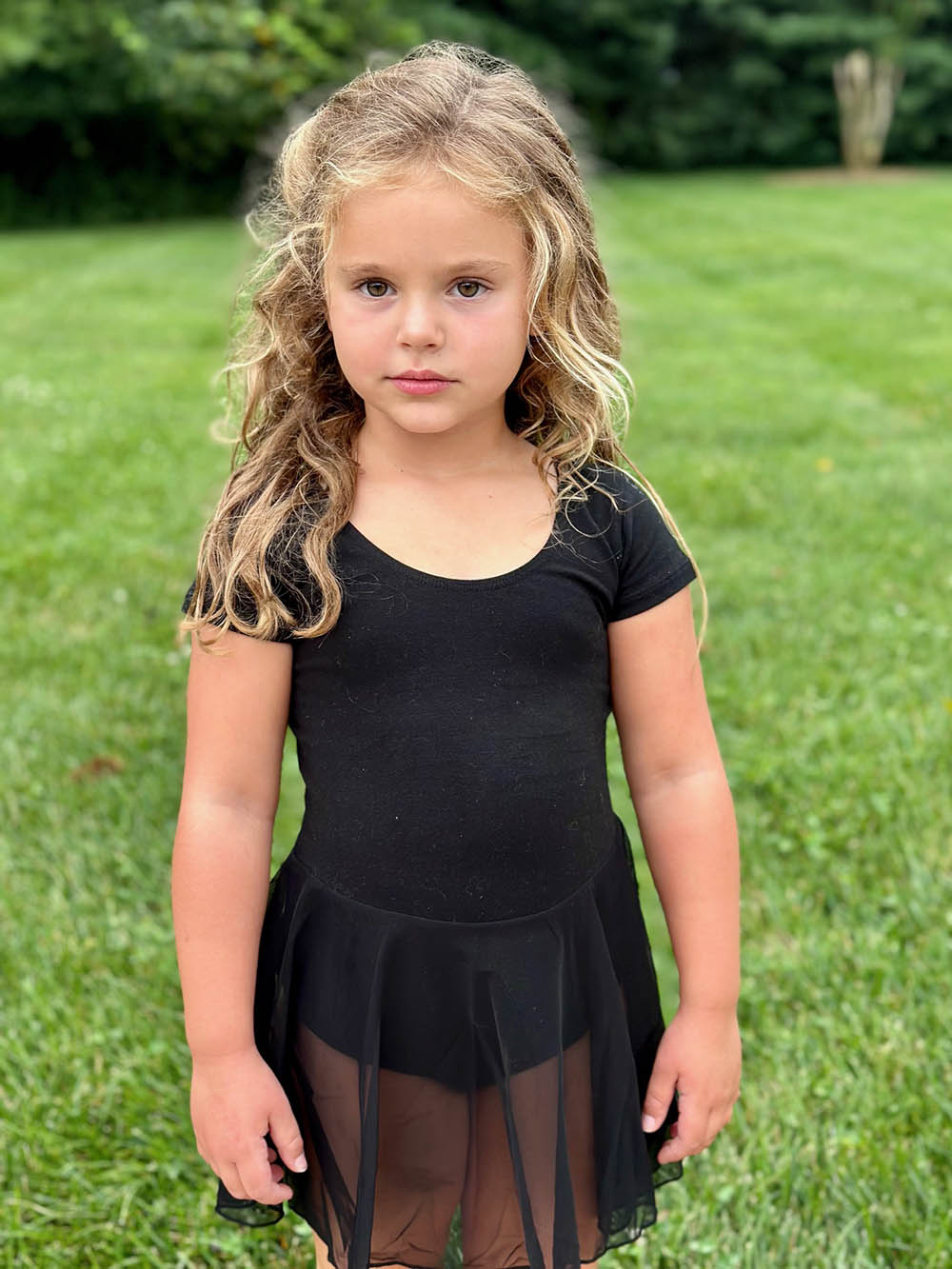 Charlotte starts kindergarten