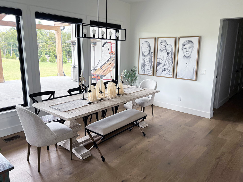Hanging photos in your home