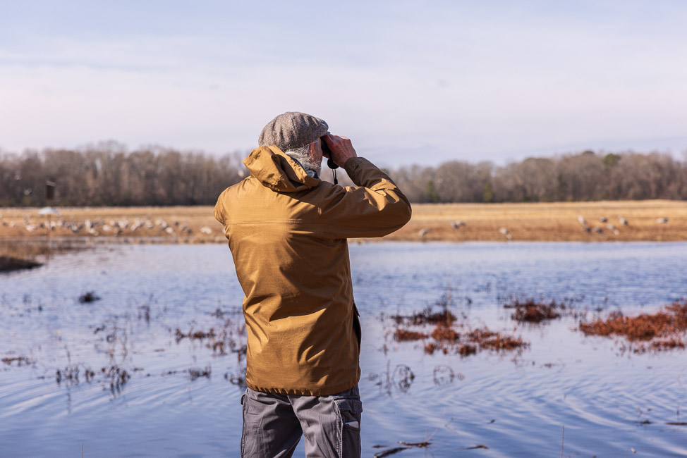 The Festival of Cranes at Wheeler National Refuge in Alabama | copyright: Odinn Media