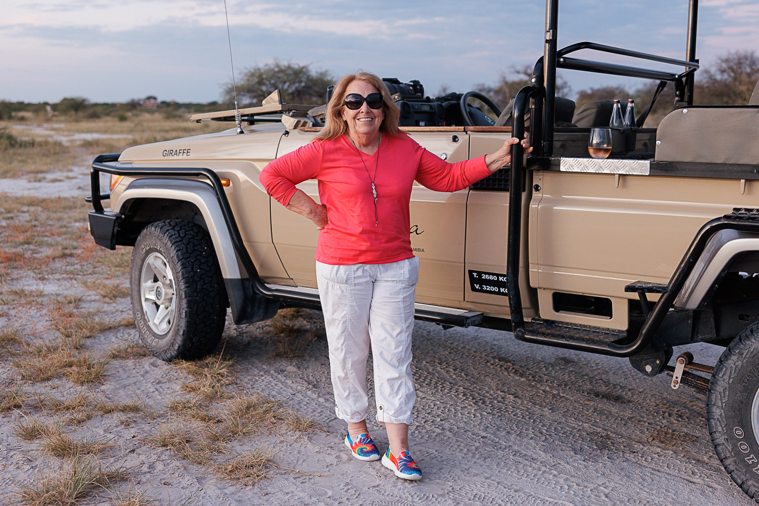 Sundowner in Namibia at Camp Kala