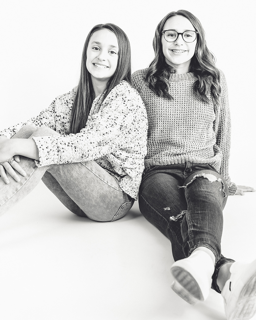 Black and white portraits in Tennessee