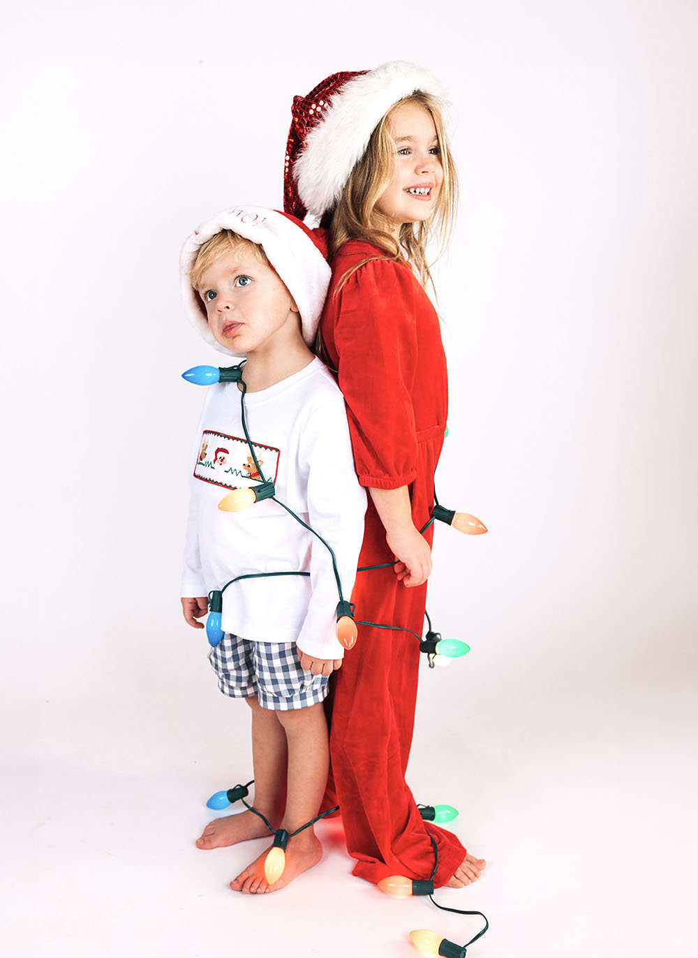 Christmas lights shoot