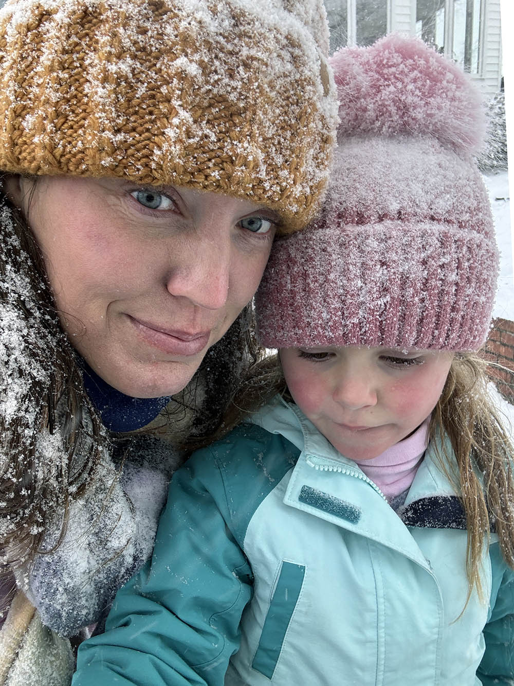 Snowstorm in Tullahoma, Tennessee