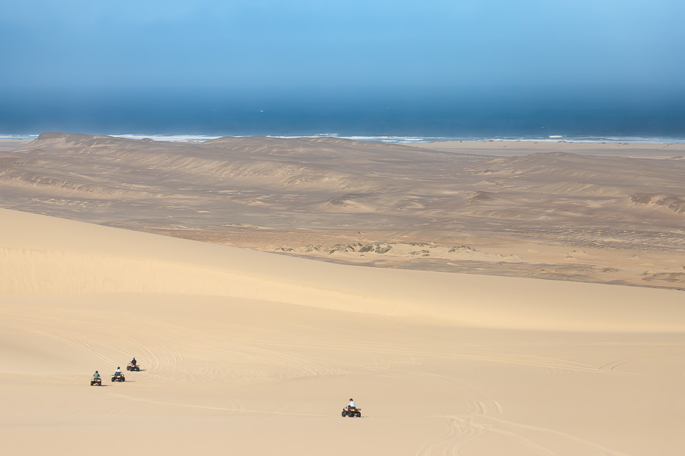 Quad Biking in Namibia on the Skeleton Coast
