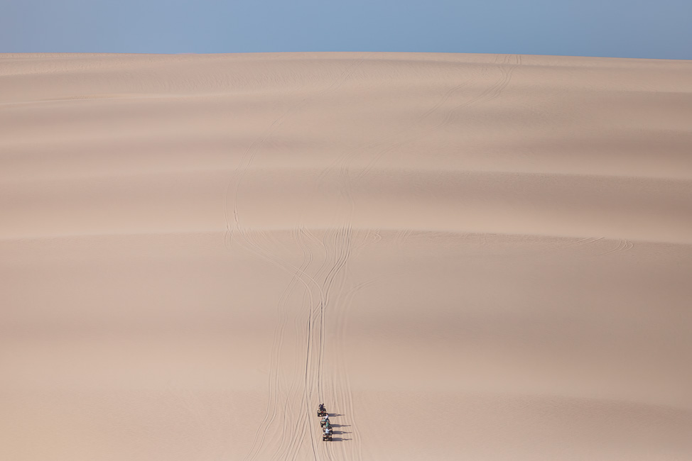 Quad Biking in Namibia on the Skeleton Coast