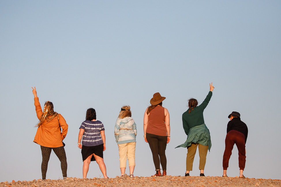 getting to the Skeleton Coast in Namibia