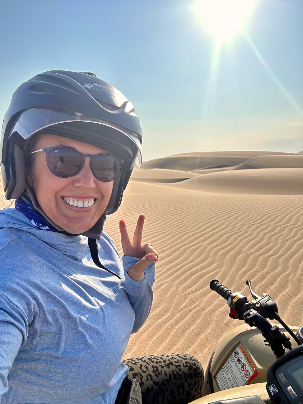 Quad Biking in Namibia on the Skeleton Coast
