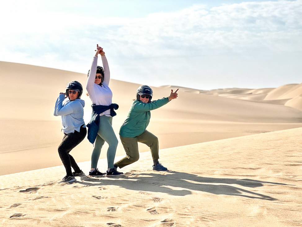 Quad Biking in Namibia on the Skeleton Coast
