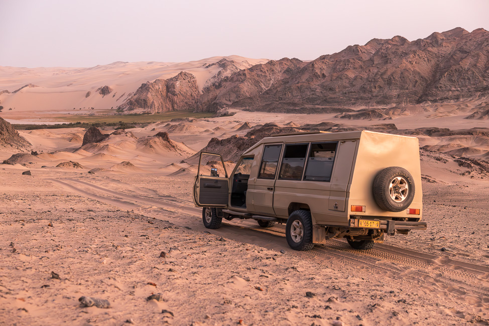 How to get to the Skeleton Coast in Namibia