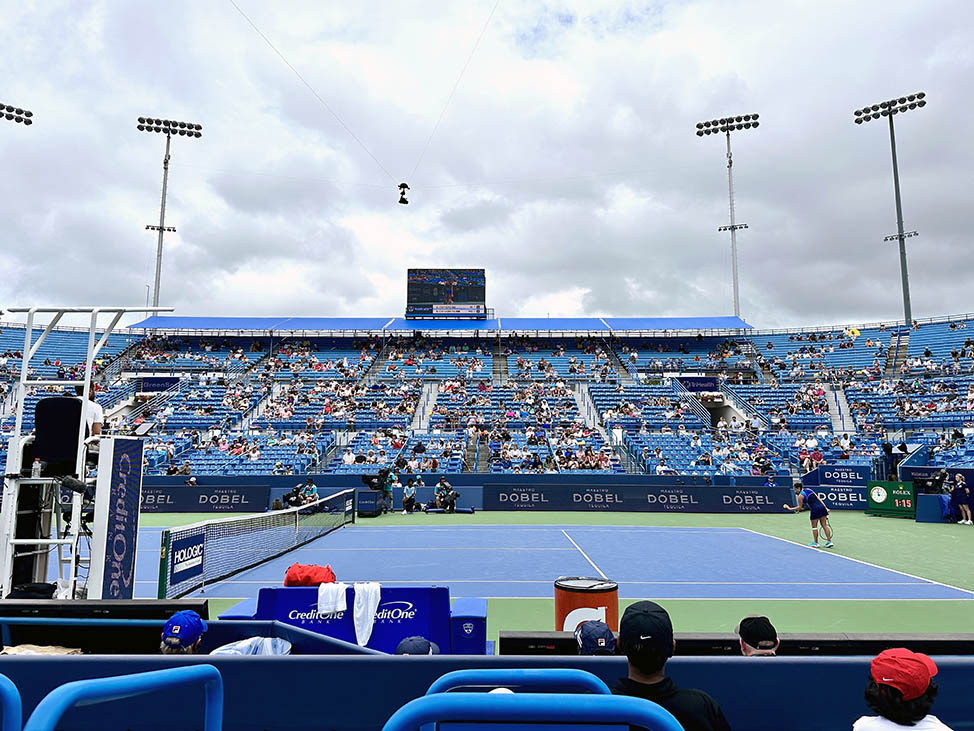 Where to sit at the Cincy Open tennis tournament