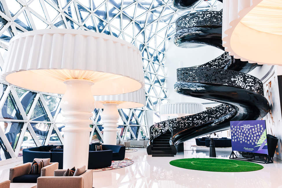 Staying at the Mondrian Doha in Qatar