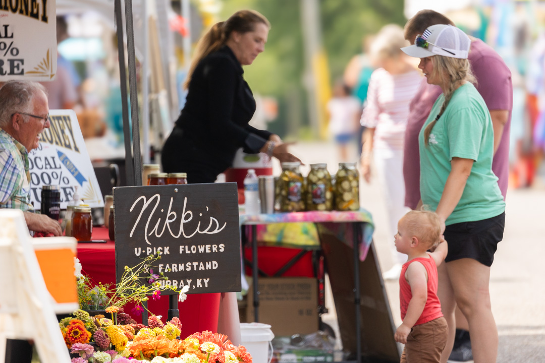 What to do in Murray, Kentucky: the downtown Farmers Market