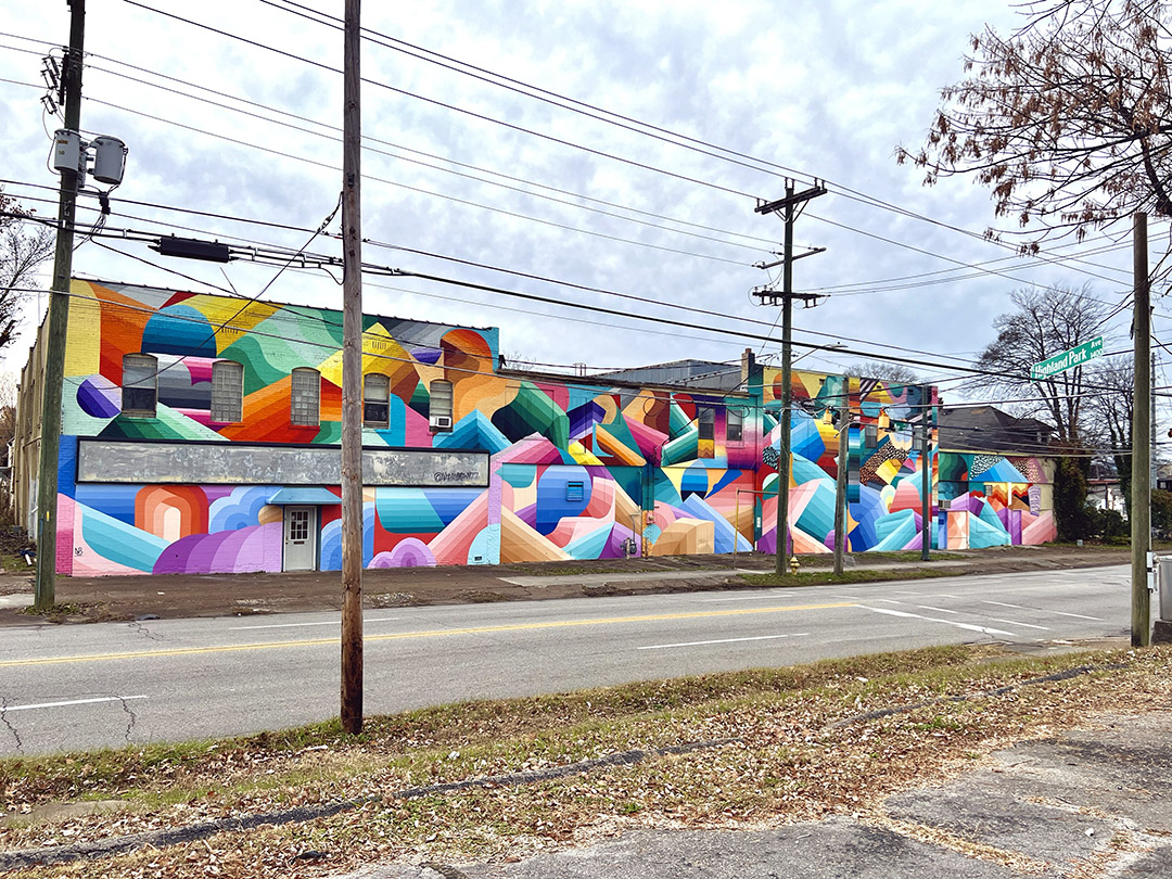 Nathan Brown mural in Chattanooga | copyright: Nathan Brown