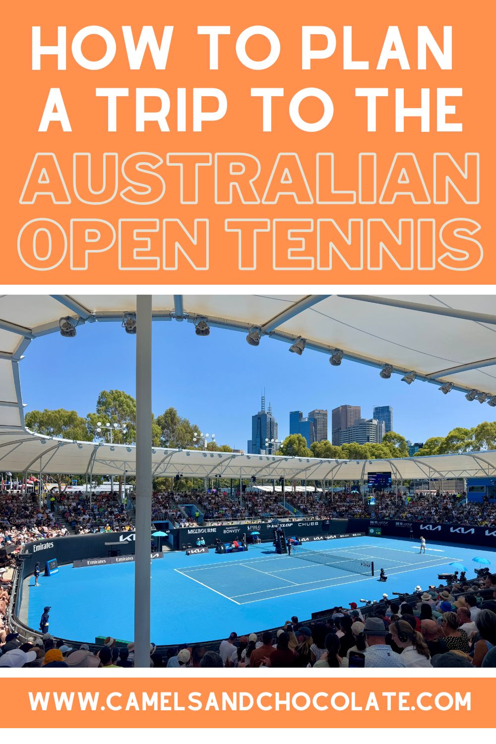 How to plan a trip to Melbourne for the Australian Open tennis tournament