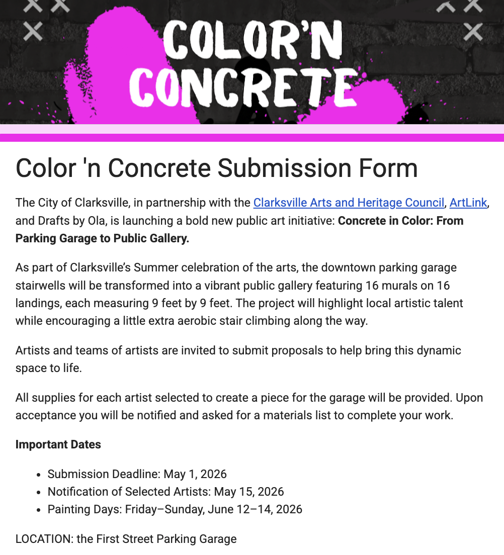 Example of how not to do a mural RFP