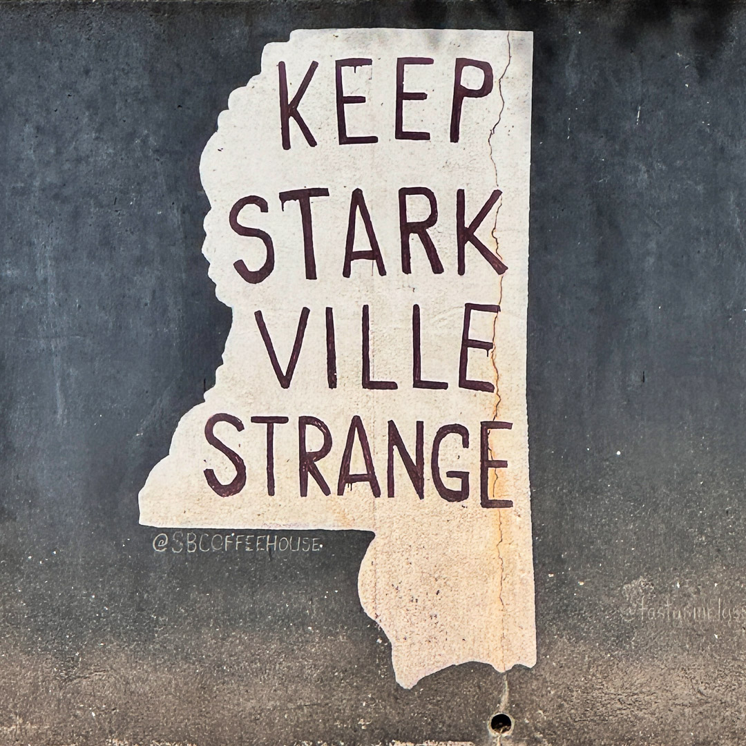 Keep Starkville Strange mural