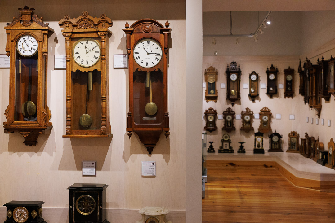 The world's biggest clock museum is located in Starkville, Mississippi