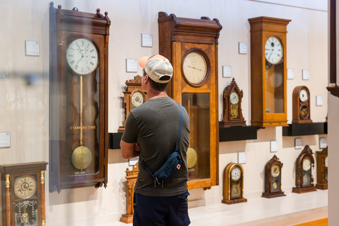 Quirky things to do in Starkville: see the clock museum